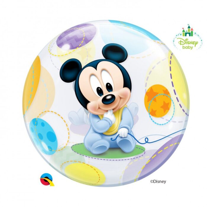 balao bubble mickey bebe