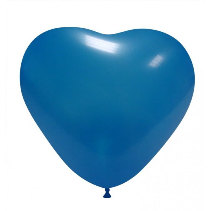 balao coracao azul