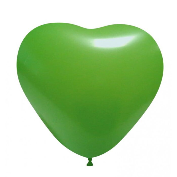 balao coracao verde