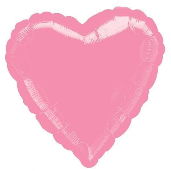 balao foil coracao rosa 2