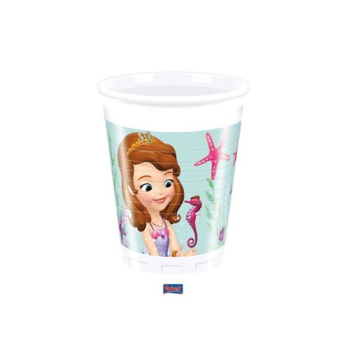 Copos Princesa Sofia