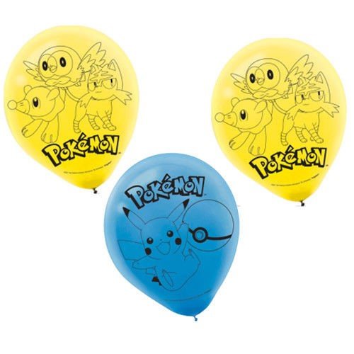 pokemon core latex balloons