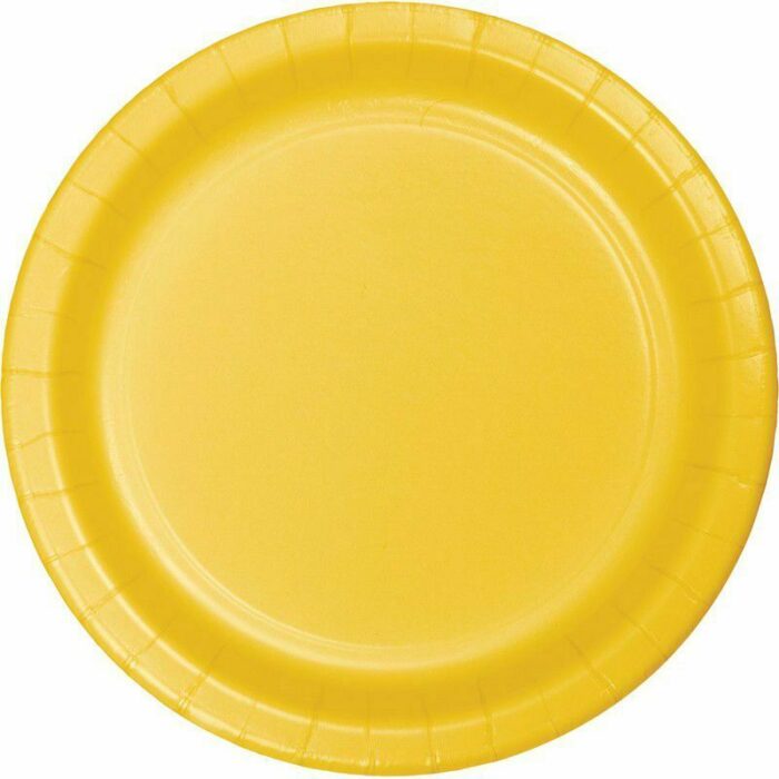 pratos amarelo torrado