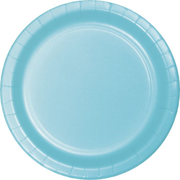 pratos azul bebe