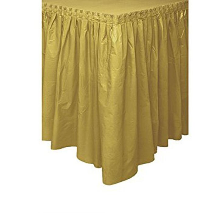 Saia Para Mesa 426Cm - Dourado