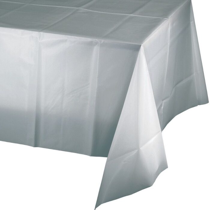 Toalha De Mesa 274Cm - Prateado