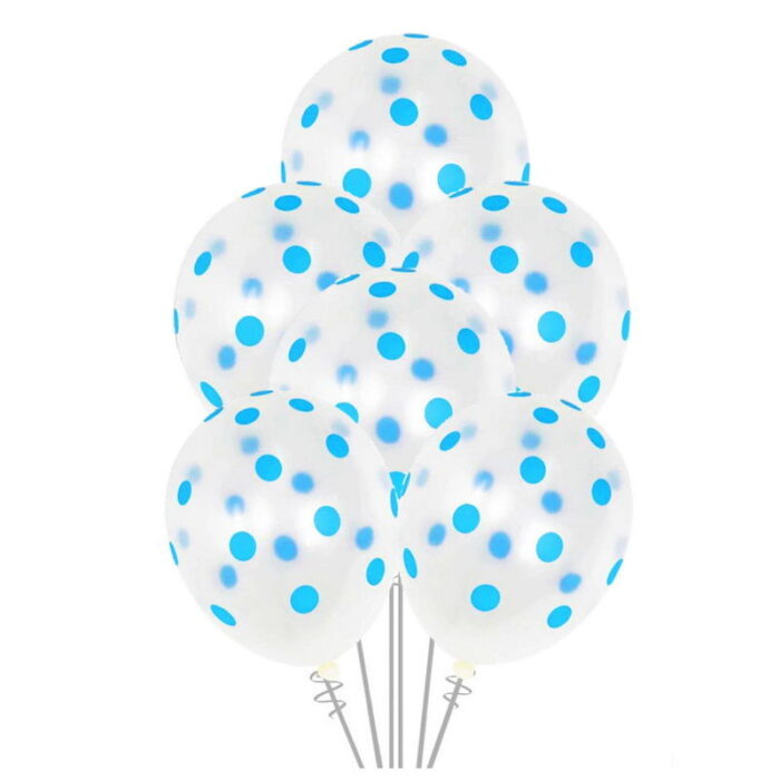 white bluedot balloons 1