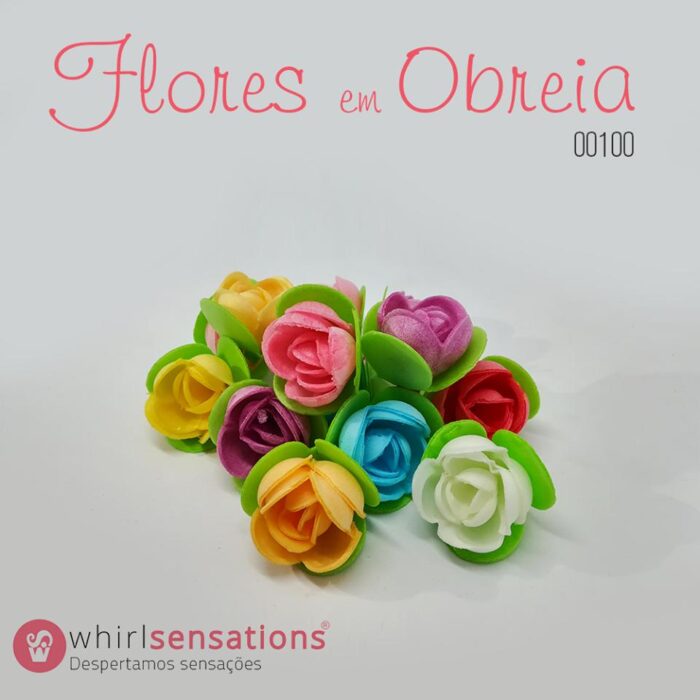 Flores Em Obreia (+/- 20 Und) 25Gr