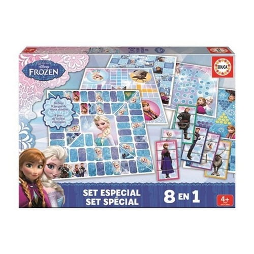 Jogo Frozen 8 Em 1 +4 Anos 1 Jogo Frozen 8 Em 1 +4 Anos