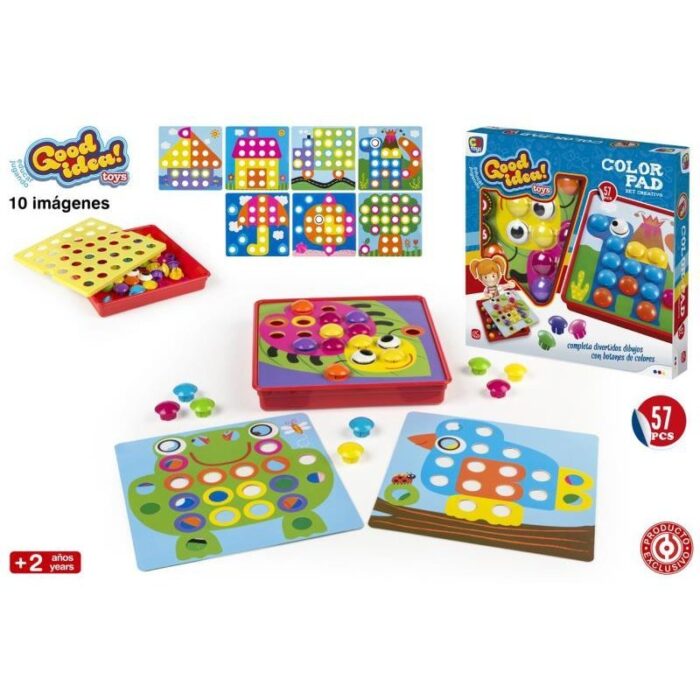 Jogo Mosaicos Color Pad +3 Anos