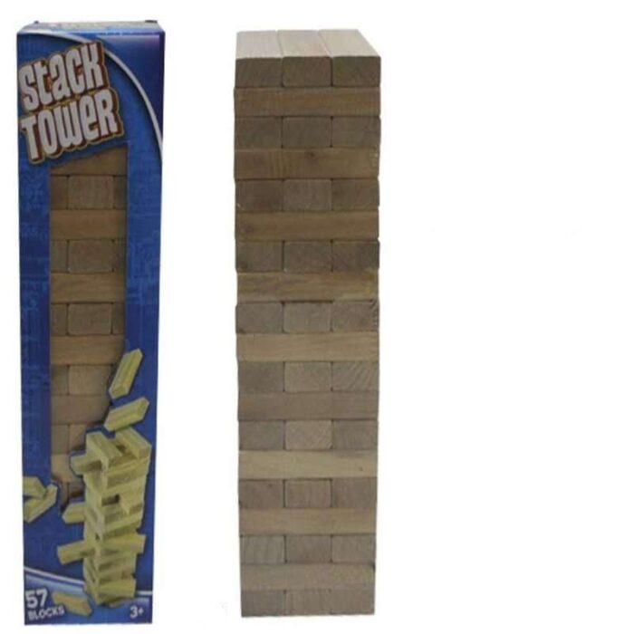 Jogo De Madeira - Stack Tower