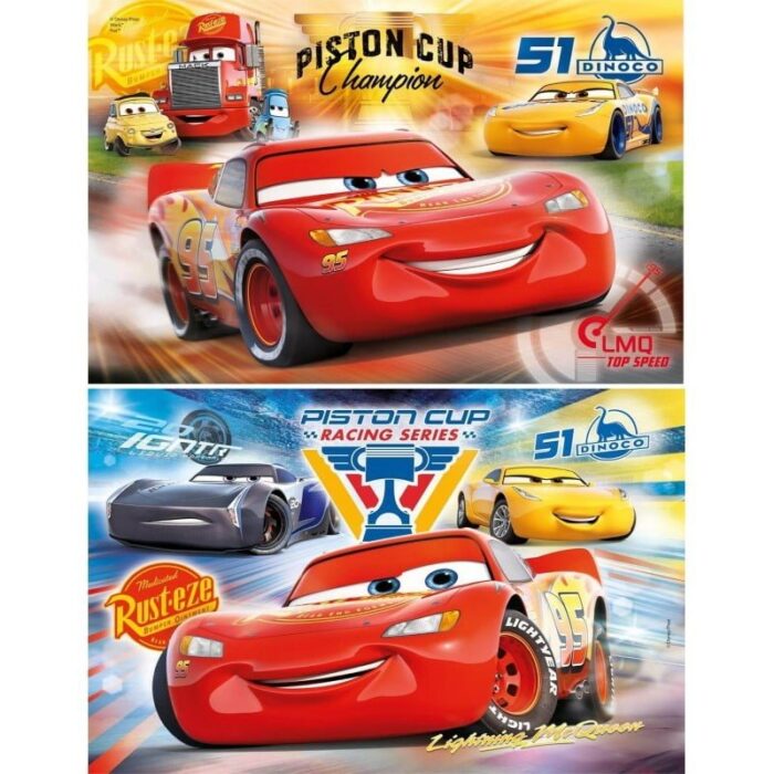 2 Puzzles Cars +3 Anos