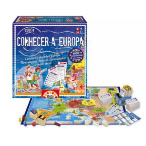 Jogo Conhecer a Europa +8 Anos