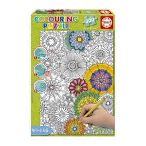 Puzzle de colorir 300 Peças +5 Anos