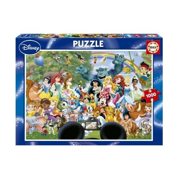 Puzzle Disney 1000 Peças +4 Anos 1 Puzzle Disney 1000 Peças +4 Anos