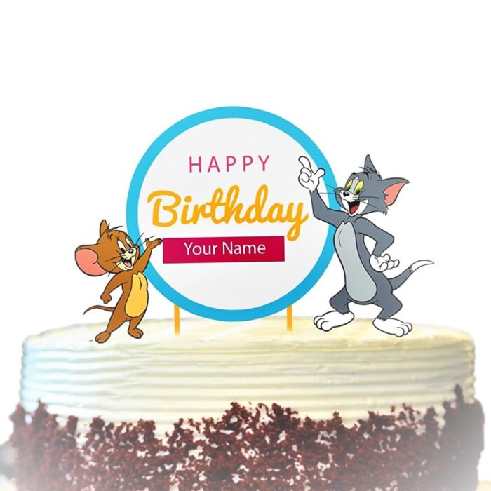 tom jerry cake topper