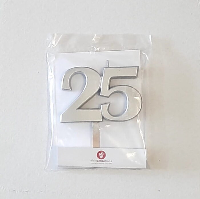 Velas De Aniversário 25 Anos