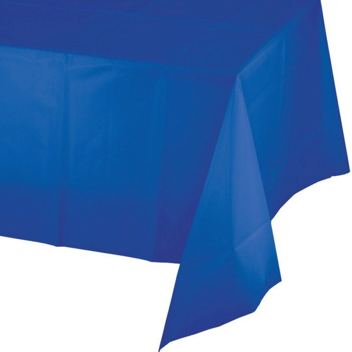 Toalha De Mesa 274Cm Azul Cobalto