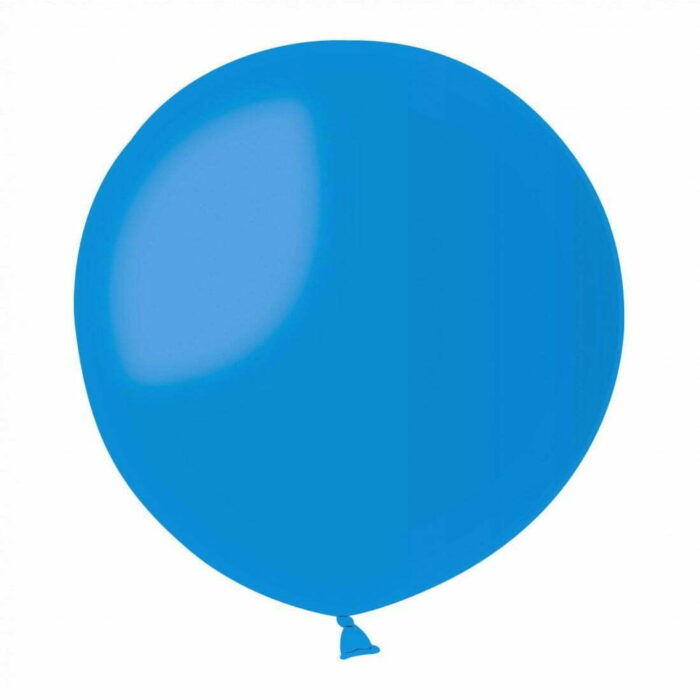 5 Balões De 40Cm Azul