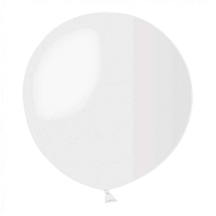 5 Balões De 40Cm Branco
