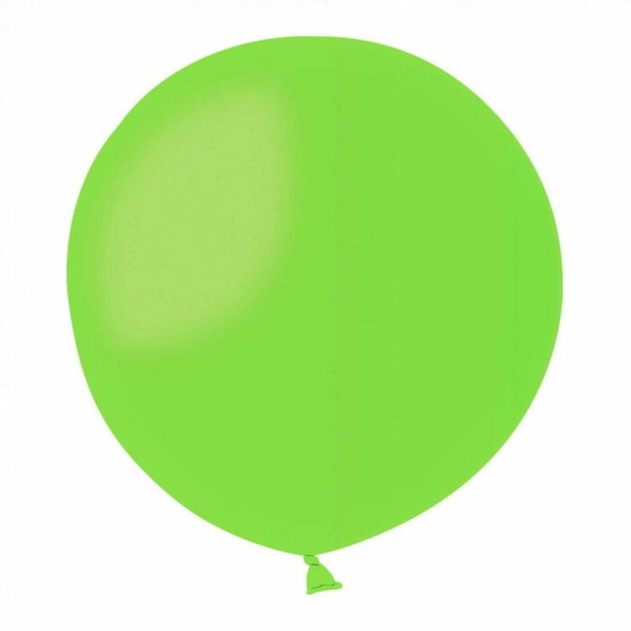 5 Balões De 40Cm  Verde Claro