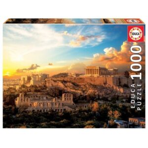 Puzzle 1000 peças Educa – Acrópole de  Atenas