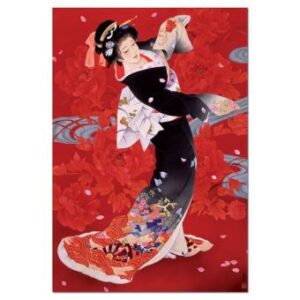 Puzzle 1000 peças Educa – Hien by Haruyo Morita