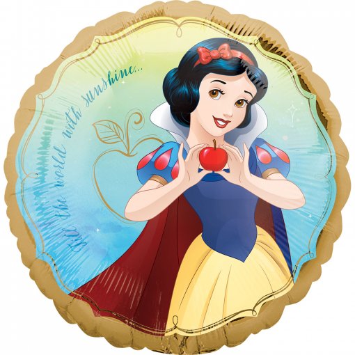 Balão Foil De 45Cm Branca De Neve