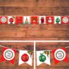 Bandeirola Para O Tema Natal