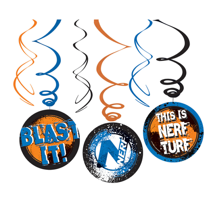 hangdecoratie swirl nerf 6 stuks tuf tuf.nl