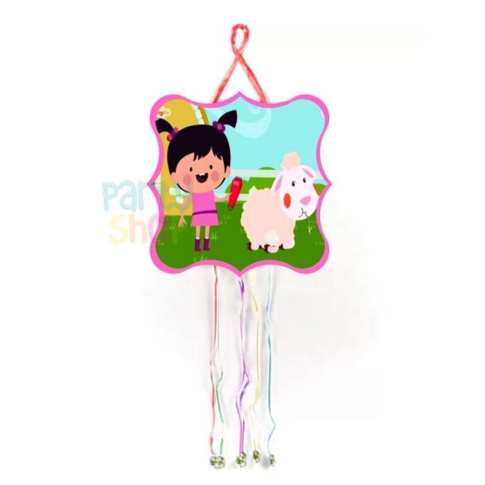 Pinhata De Puxar Para O Tema Pequena Lola