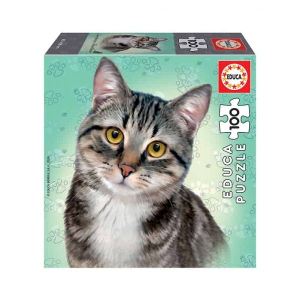 Puzzle 100 Peças - Gatos 1 Puzzle 100 Peças - Gatos