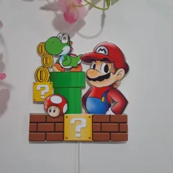 Topo de bolo Super Mario