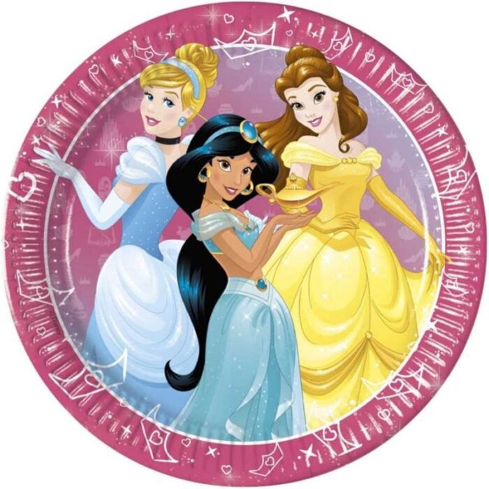 piatto grande principesse disney day dream 8pz