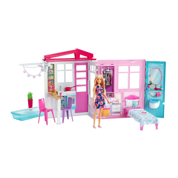 Barbie Casa Com Boneca