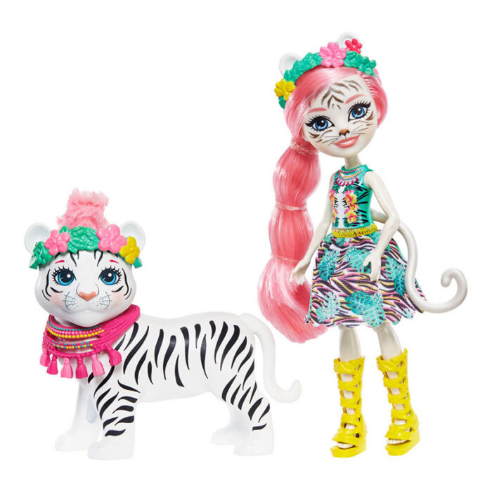 Enchantimals Tadley Tiger E O Seu Amigo Kitty