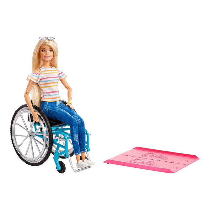 Barbie Fashionista & Cadeira De Rodas