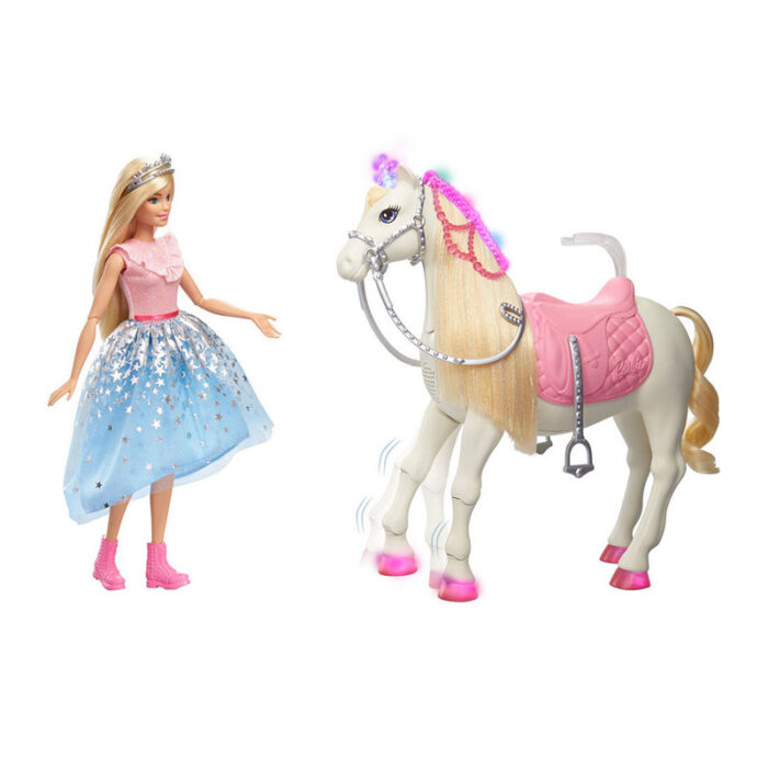 Barbie Boneca E Cavalo De Princess Adventure