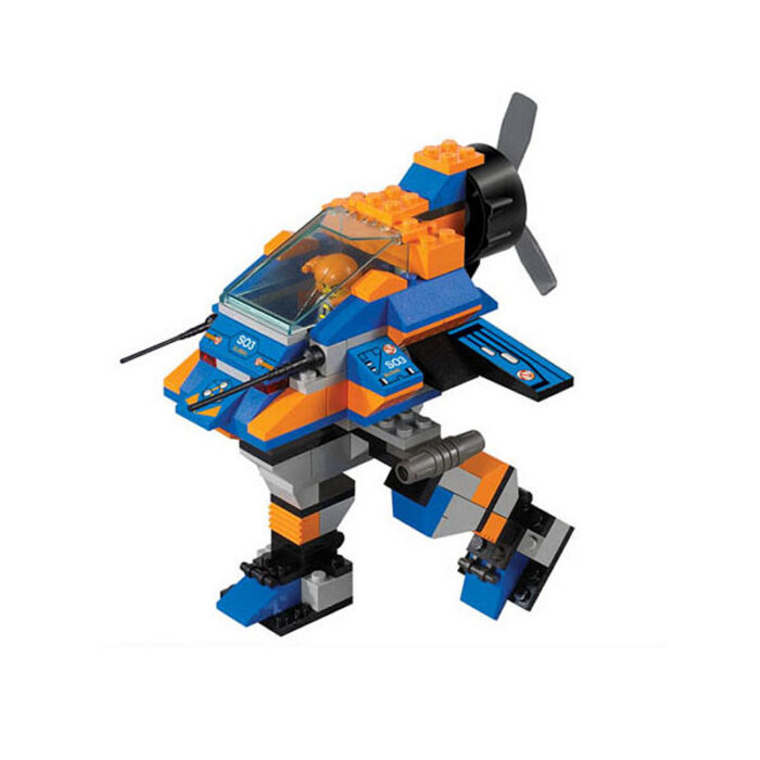 Robots Space Fighter Ray 126 Pcs