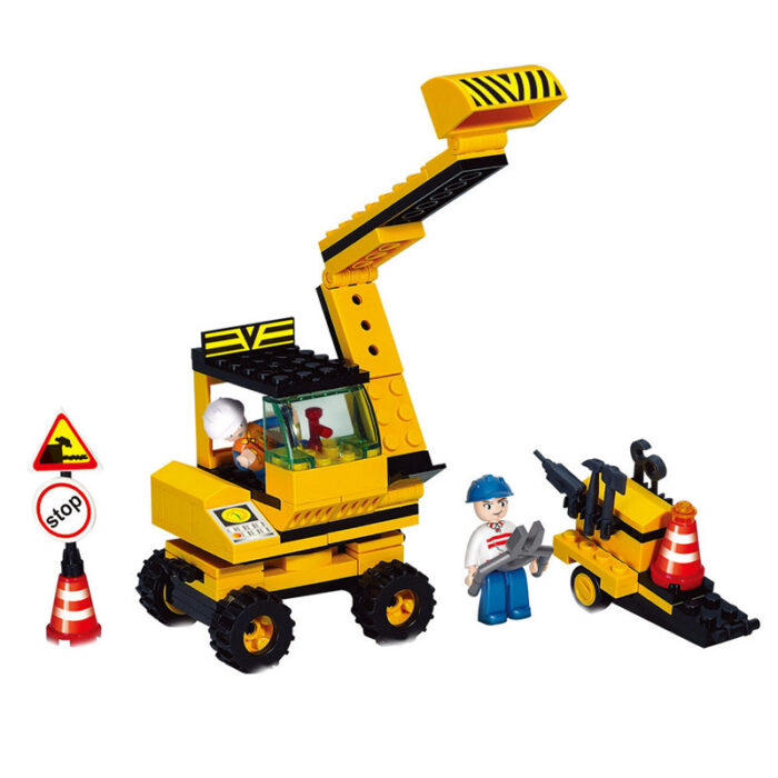 Town Escavadora Com Acessórios 106 Pcs