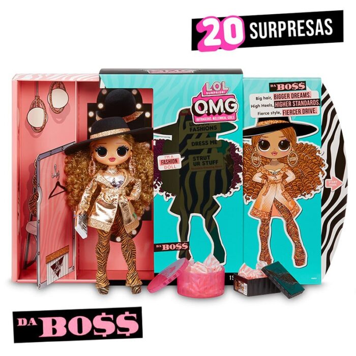 Boneca Lol Surprise Omg Da'Boss