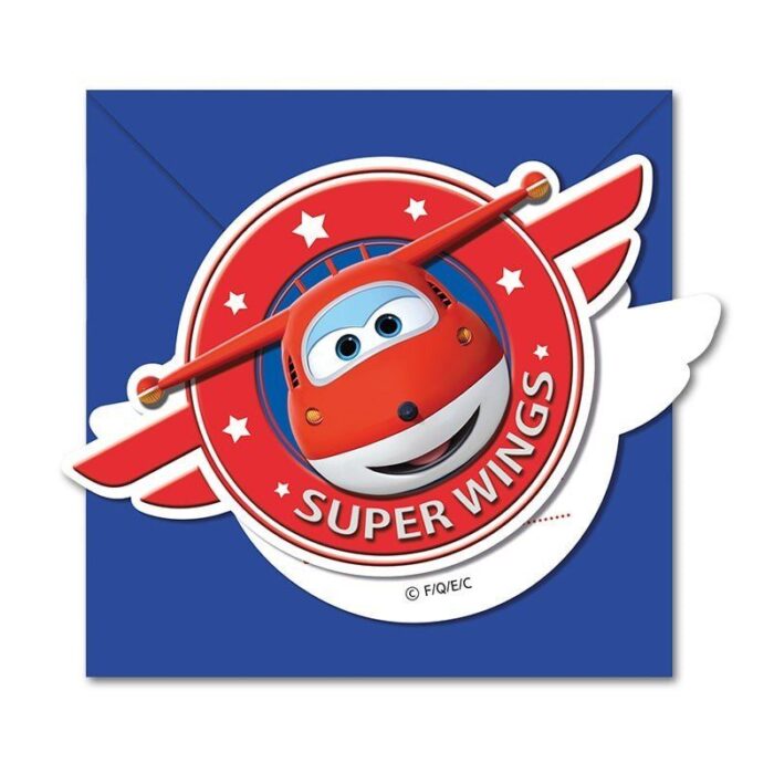 invitations super wings