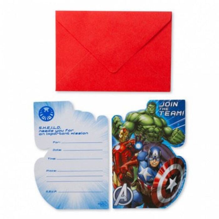 Convites Avengers