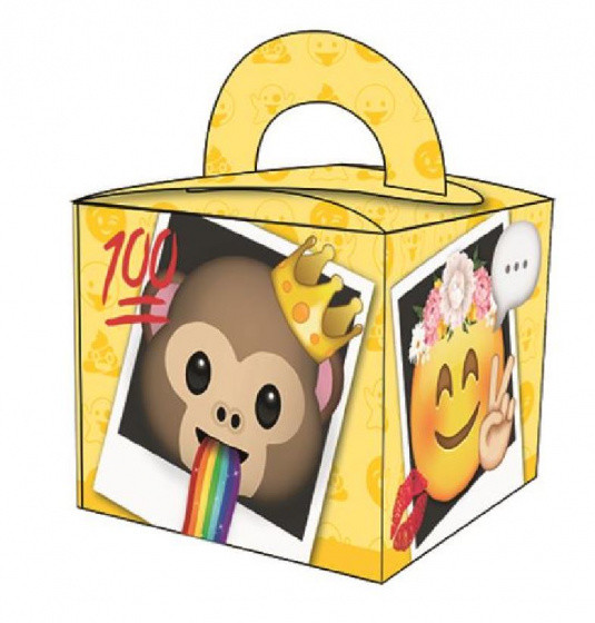 8 Caixinhas Para Brindes Emoji