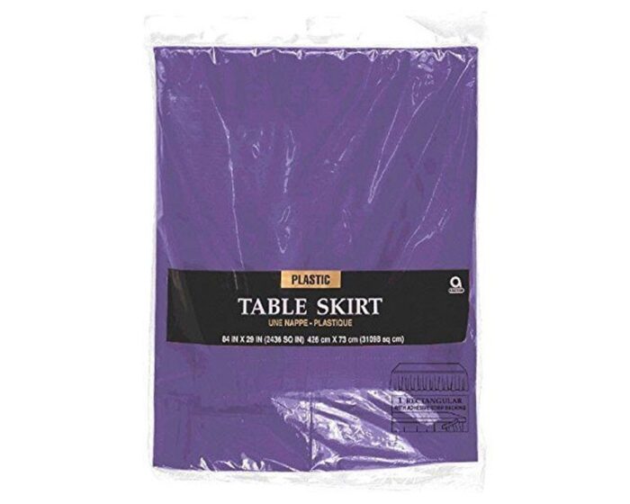 Saia Para Mesa 426Cm - Violeta