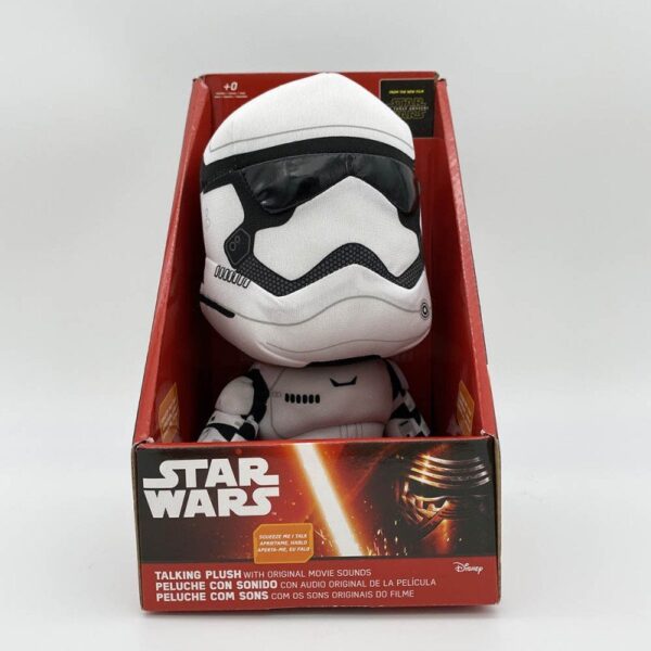 stormtrooper plush with sound star wars disney soft toy 25cm