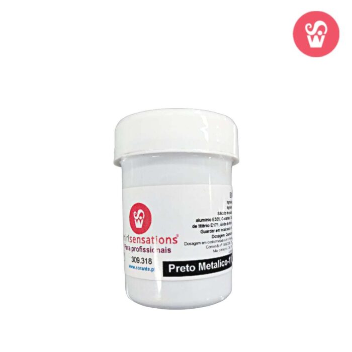 Corante Em Pó Metalico Dust Prata