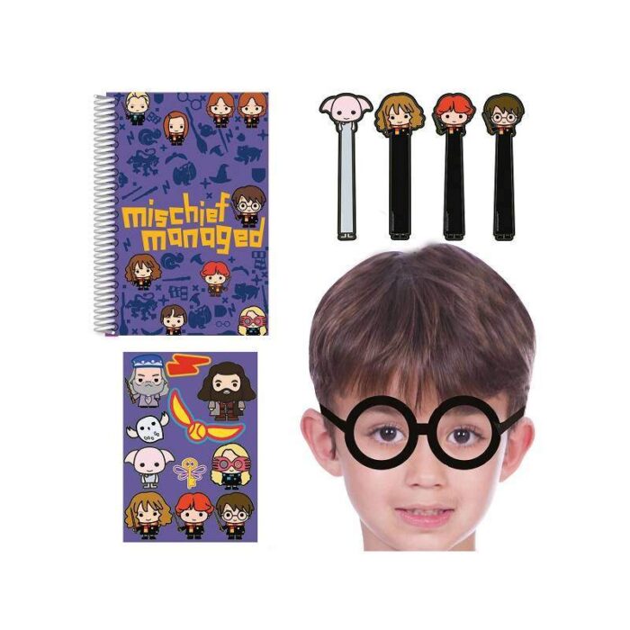 kit brinquedos assorted harry potter 16 pc