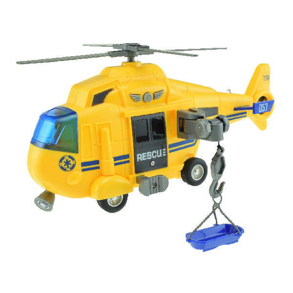 Helicóptero De Resgate Luz E Som - Image 2