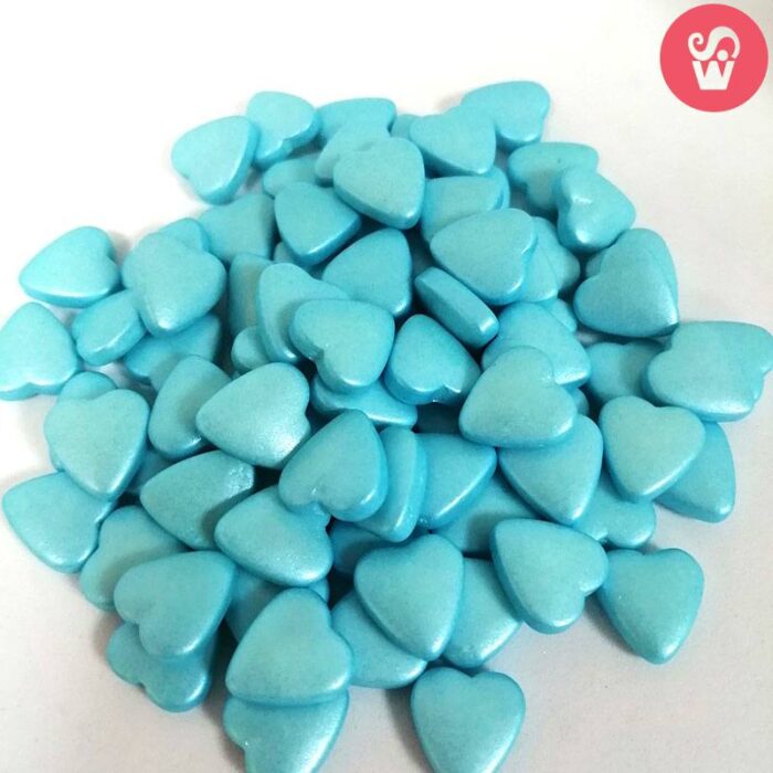 Corações Azuis 75Gr 3D